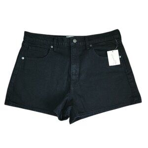 Universal Thread Jean Denim Shorts Womens Size 12 Black 90s Cutoff Denim New NWT